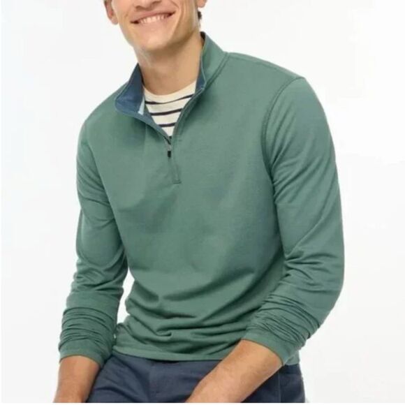 J. Crew Flex Performance Half Zip - Picture 1 of 8